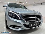 Mercedes Benz S320L R19 LED 2016 Silver Rear Entertainment